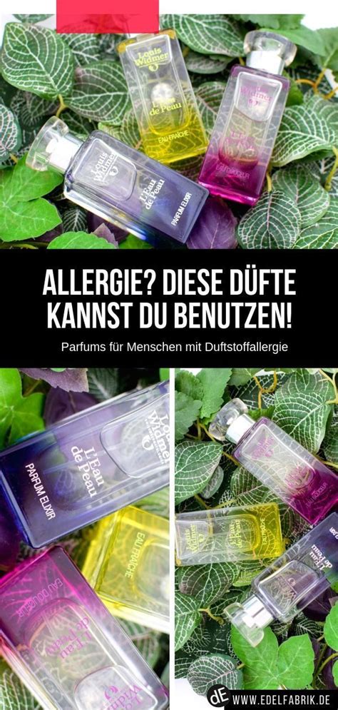 Duftstoffallergie Parfümallergie .